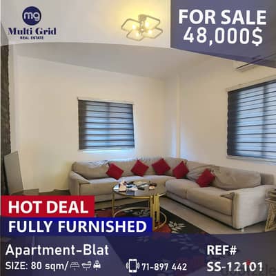 SS-12101 / Apartment for Sale in Blat , شقة للبيع في بلاط