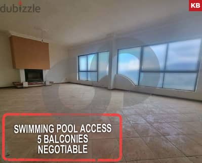 swimming pool access-5 balconies-chbaneye-hammana/حمانا REF#KB114541