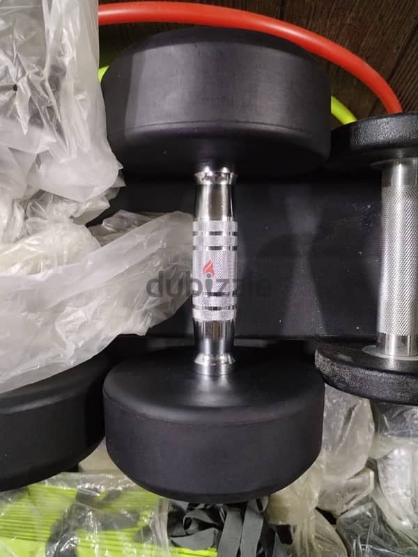 Round Dumbbells NEW 2.7 $ x Kg *available* from 2.5kg till 40kg 1