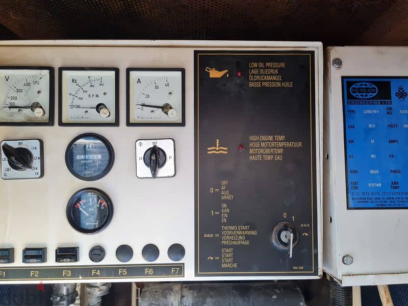 lister petter 15kva 2