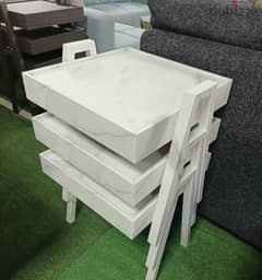 طقم طاولات صينية. Set side table 0