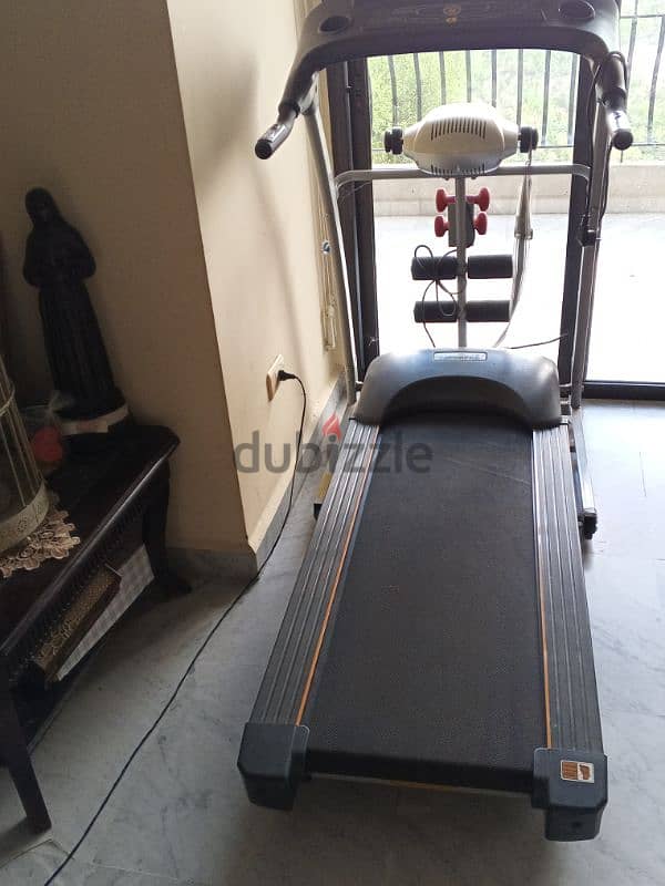 treadmill was previously owned but it is just like new 0