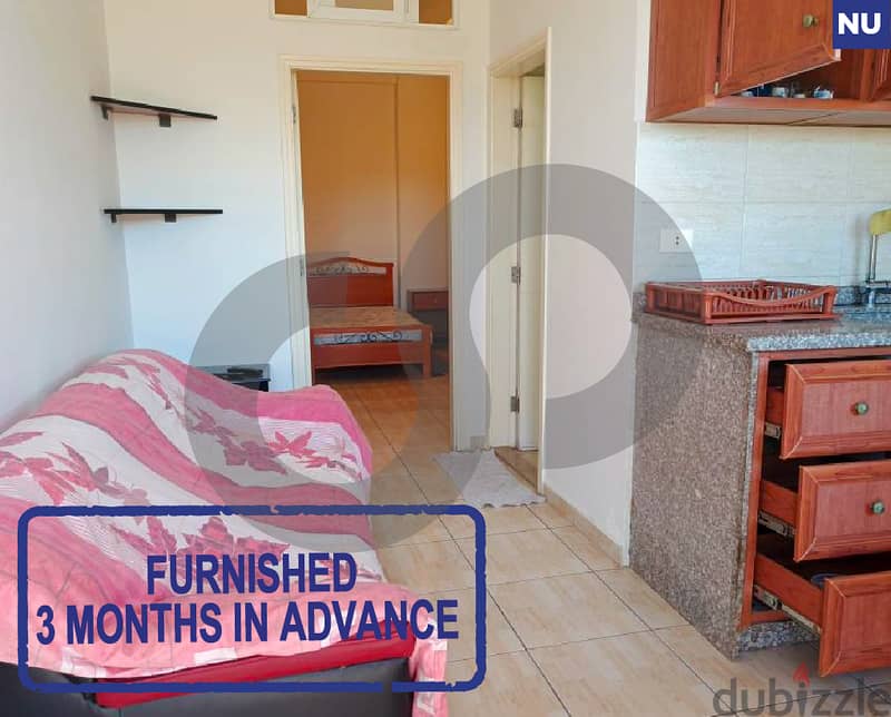 furnished-3 months in advance -studio -BROUMANA/برمانا REF#NU114136 0