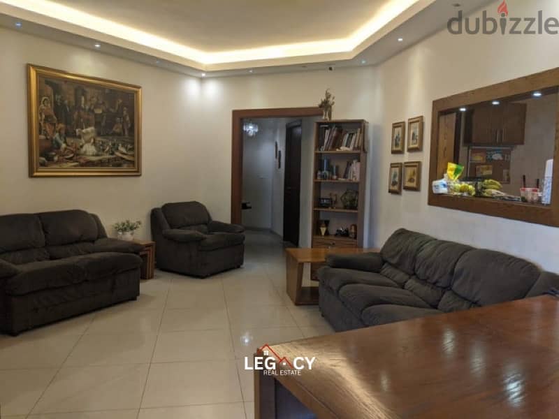 Furnished Apartment with Terrace For Sale In Awkar 0