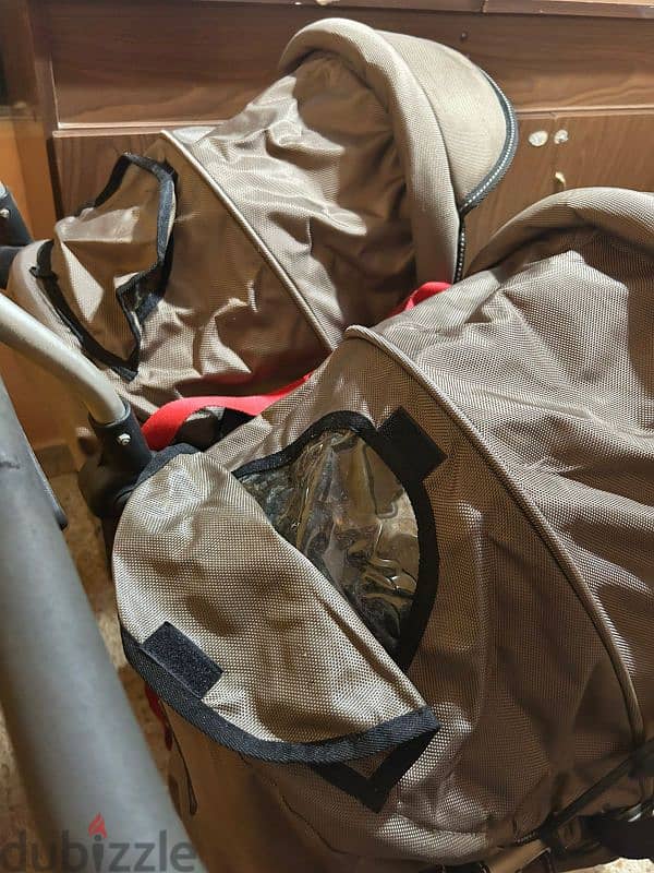 TFK stroller for twins 2