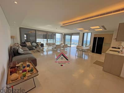 Waterfront City -Dbayeh! Panoramic Full Marina View Apartment for sale