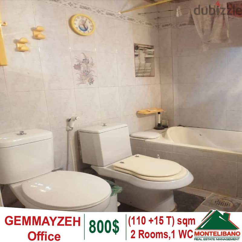 110 sqm Office for rent in Gemmayzeh with 15 sqm terrace 3