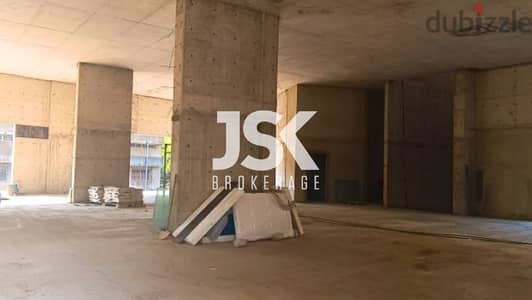 L16441-Industrial Showroom With Terrace For Rent In Zouk Mosbeh