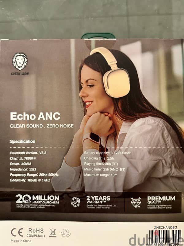 Headphones with noice cancelation 1