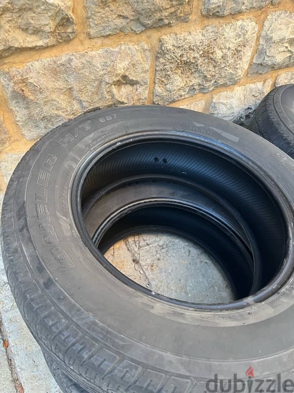 Dwelib - Tires x4 دواليب Bridgeston 3