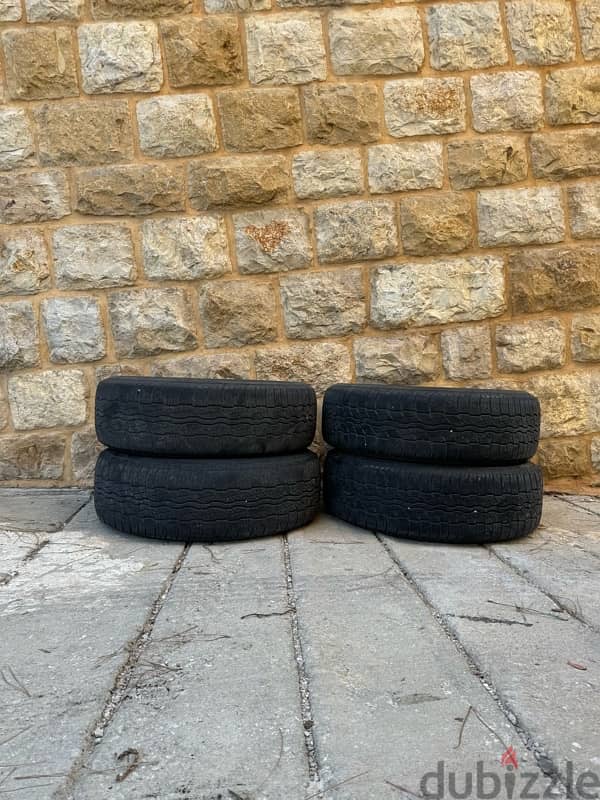 Dwelib - Tires x4 دواليب Bridgeston 4