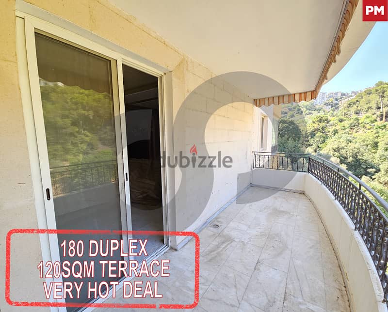 Duplex with terrace in Kfarchima /كفرشيما  REF#PM111078 0