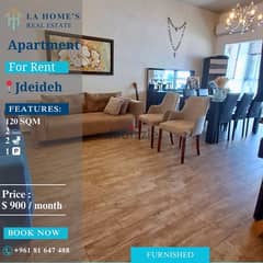 apartment for rent in jdeideh شقة للايجار في الجديدة 0