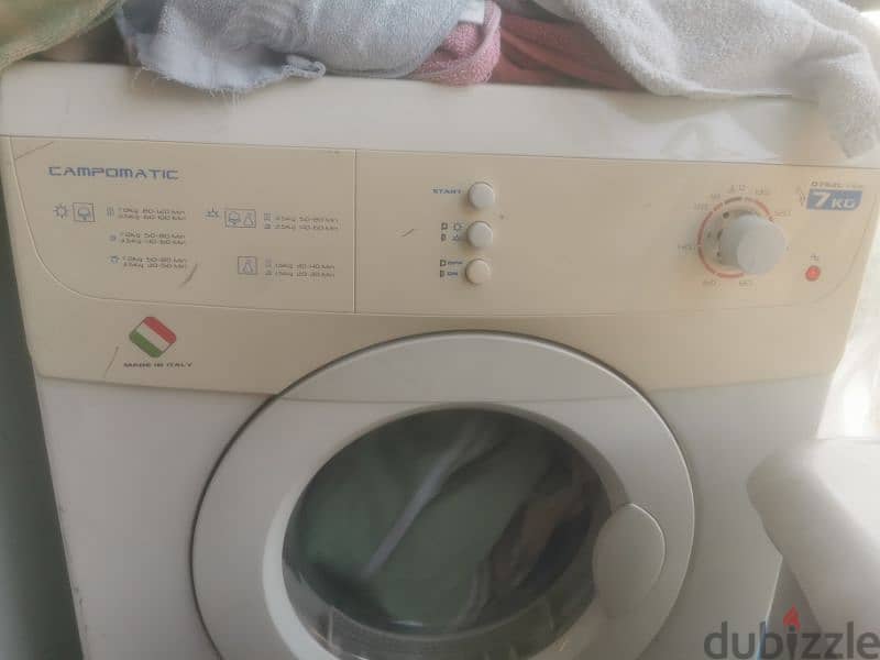 campomatic washing and campomatic dryer anf water dispenser 2