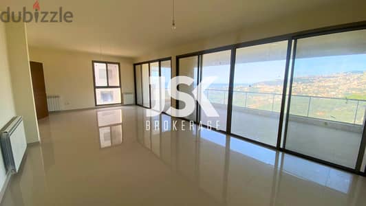 L16456- Apartment With A Beautiful View For Sale In Qornet El Hamra