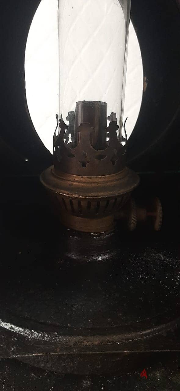 antique german train lantern 4