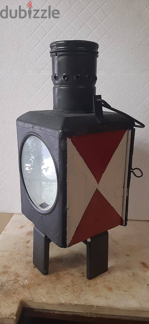 antique german train lantern 5