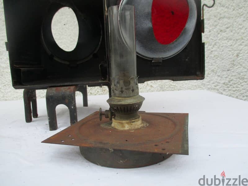 antique german train lantern 7