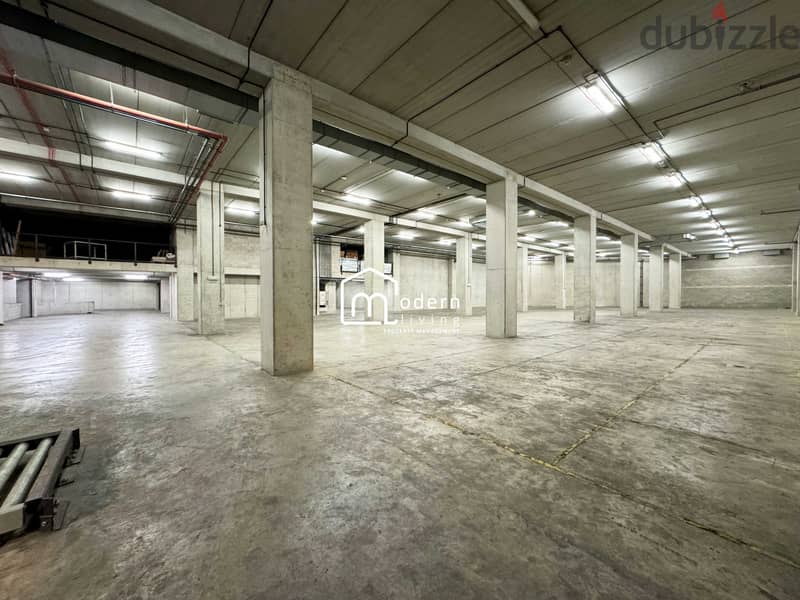 Industrial Area Grade A - 4,200 Sqm - Warehouse For Rent in Mkalles 0