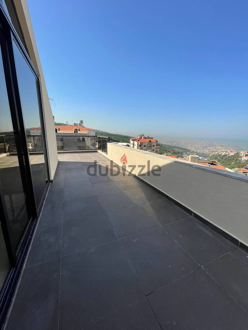 CATCH DEAL!!! BROUMANA SEA VIEW WITH TERRACE 250SQ , BR-307 0