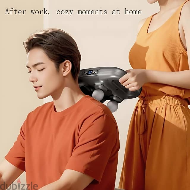 Handheld Massage Gun – 4 Heads, 20 Speeds for Pain Relief 3