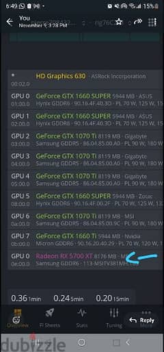 mining rig 9 gpu rarely used good conditions 0