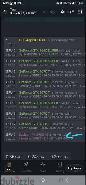 mining rig 9 gpu rarely used good conditions 0