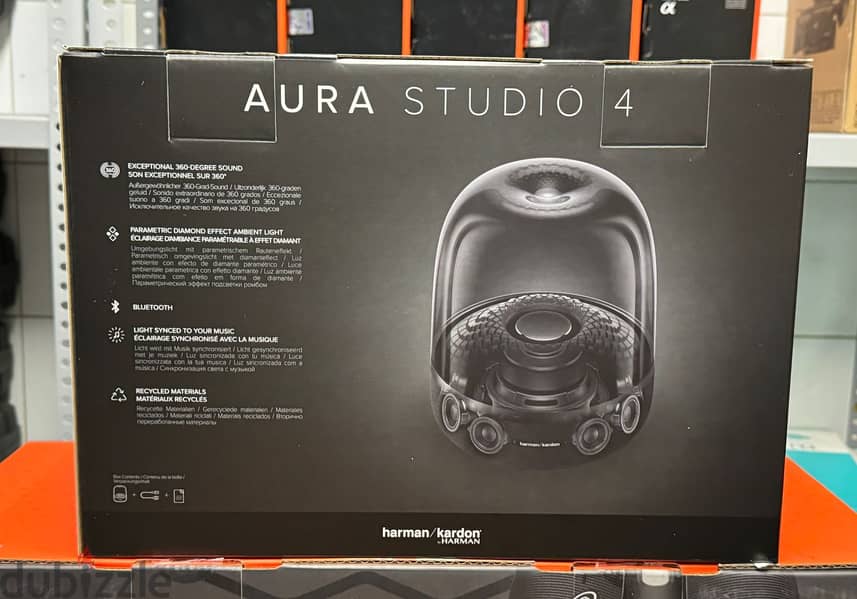 Harman Kardon Aura Studio 4 black original and new offer 1