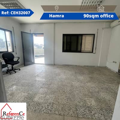 Office for rent in Hamra مكتب للايجار في الحمرا