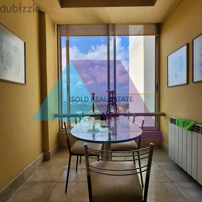 LUX 250 m2 apartment + Sea View for sale in Zouk mosbeh - زوق مصبح