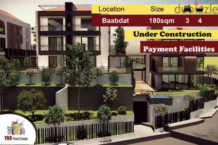 Baabdat 180m2 | Under Construction | Quiet Area | High End | AMK |