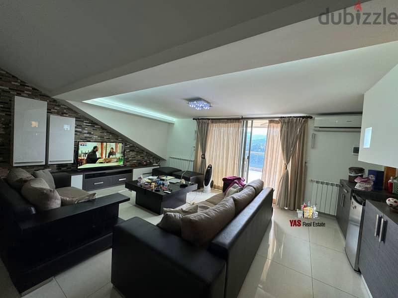 Ballouneh 280m2 | Duplex | Upgraded | View | Luxurious | Catch | AC | 5