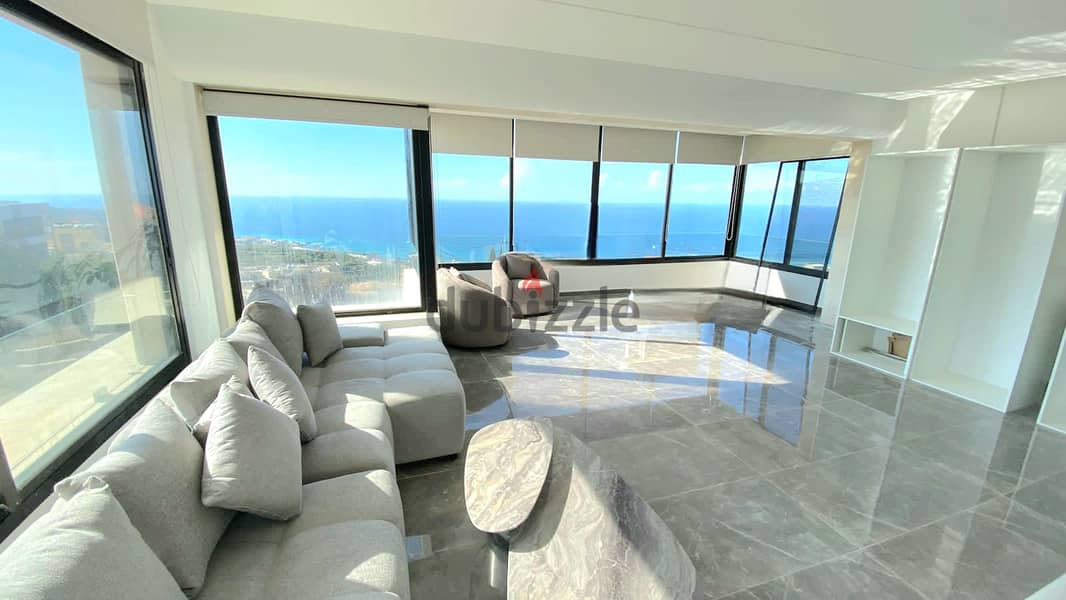 Apartment for sale in Kfaraabida/ Amazing view/ Furnished/ New 2