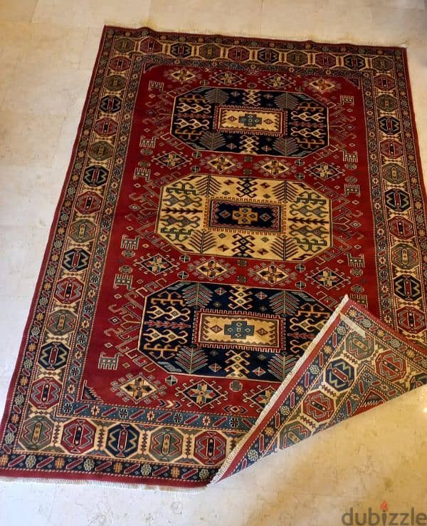 ٤ سجادات عجمي Carpet rug hand made 1