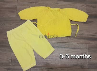 3-6 months Pants with wool Jacket