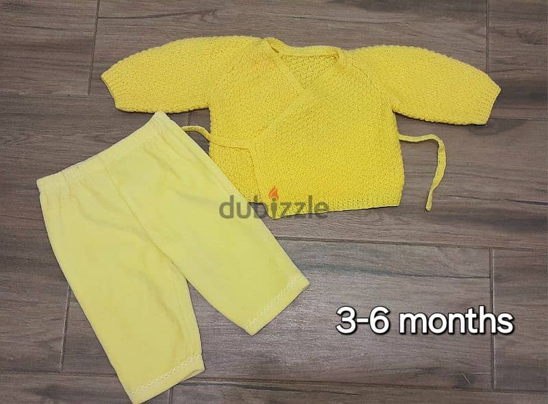 3-6 months Pants with wool Jacket 0