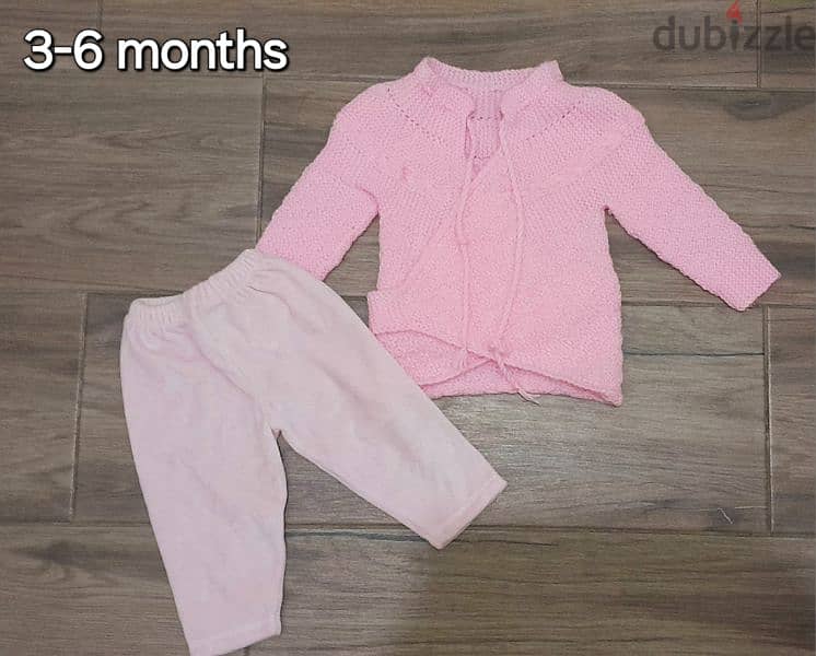 3-6 months Pants with wool Jacket 1