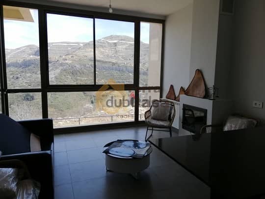 Chalet for sale in Faqra  located in nice area, mountain view Ref#3535 1