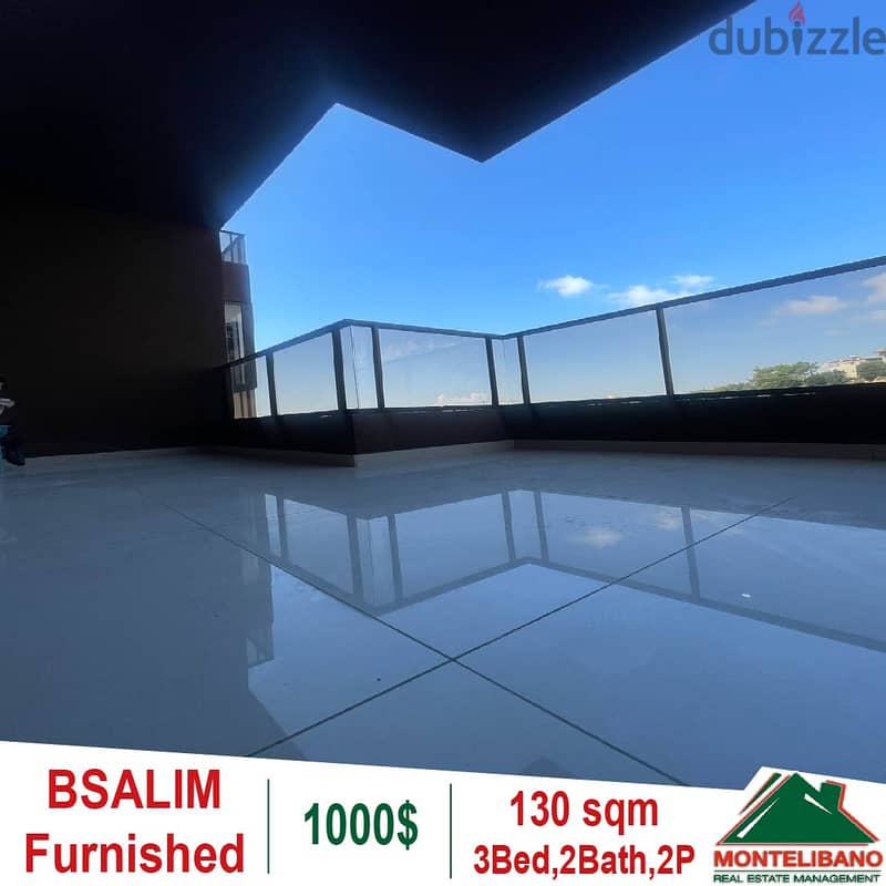 Furnished apartment for rent in Bsalim!! 0