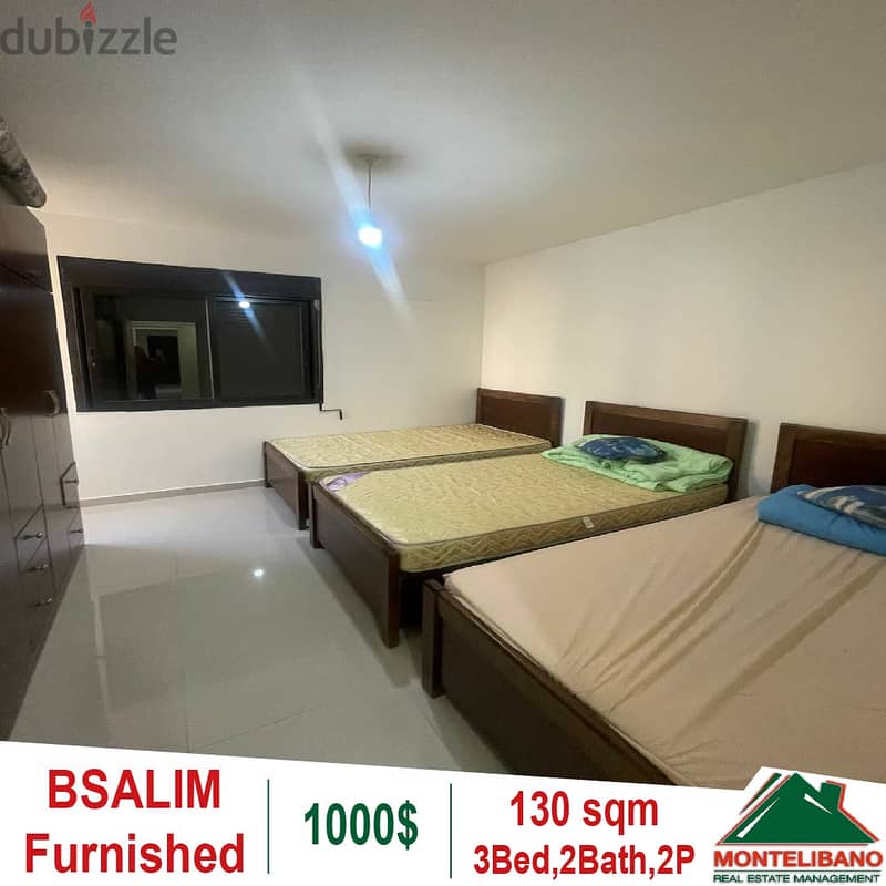 Furnished apartment for rent in Bsalim!! 3