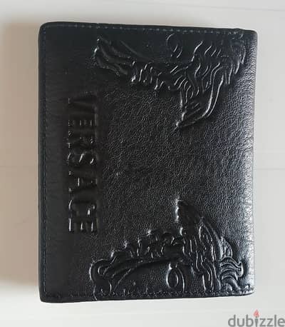 New Soft Leather Men Wallet (Black)