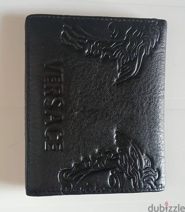 New Soft Leather Men Wallet (Black) 0