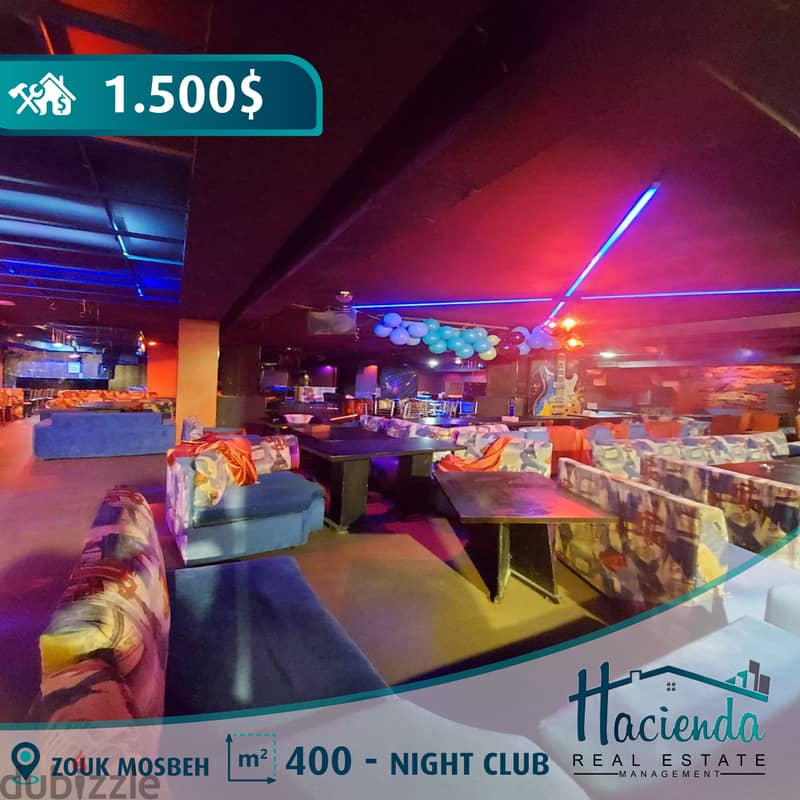 Night Club For Rent In Zouk Mosbeh 0