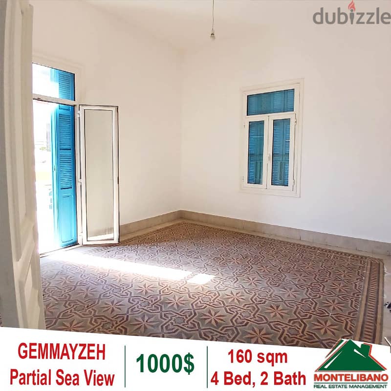 160 Sqm Apartment for rent in Gemmayzeh!! 2