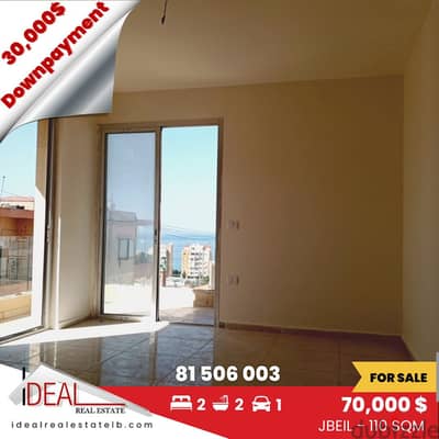 110 sqm Apartment for sale in Jbeil  REF#JH17303