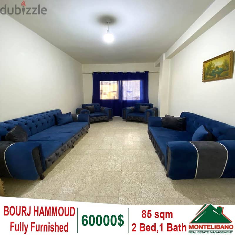 Fully Furnished Apartment for sale in Bourj Hammoud 0