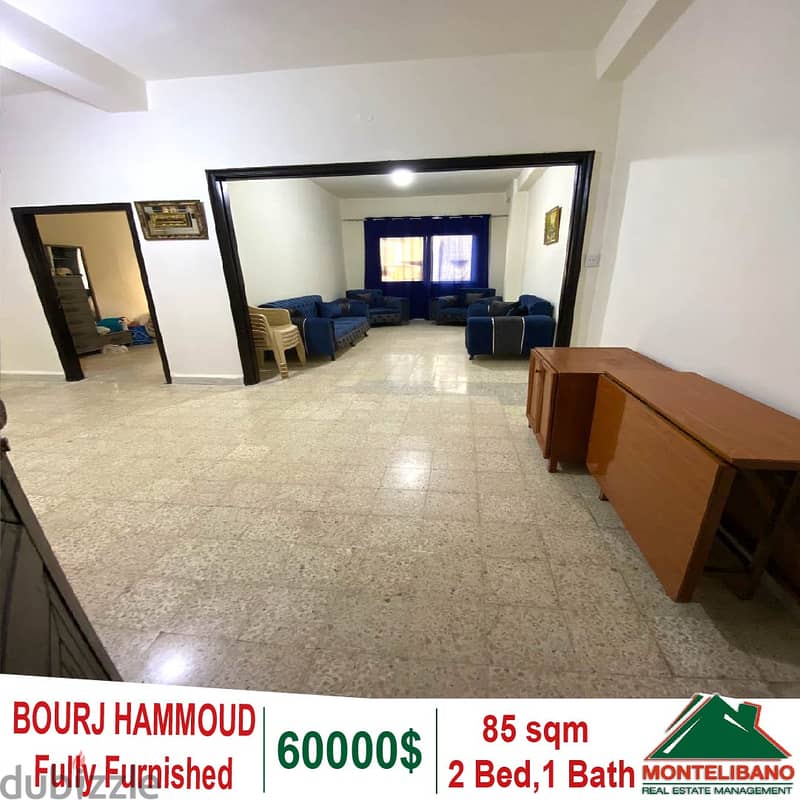 Fully Furnished Apartment for sale in Bourj Hammoud 1