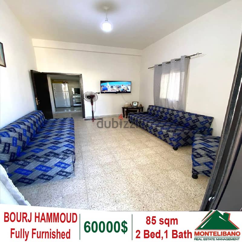 Fully Furnished Apartment for sale in Bourj Hammoud 2