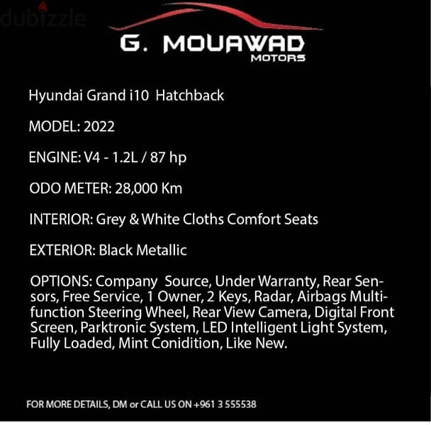 Hyundai Grand I10 2022! Company Source Like Newww!!! 9