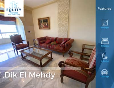 160 SQM Fully Furnished Apartment For Rent In Dik El Mehdy #CK112130